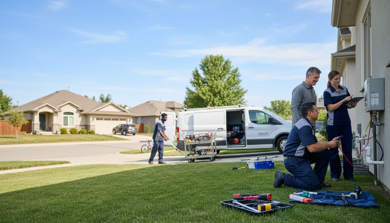 Tankless water heater service in Ivan, AR
